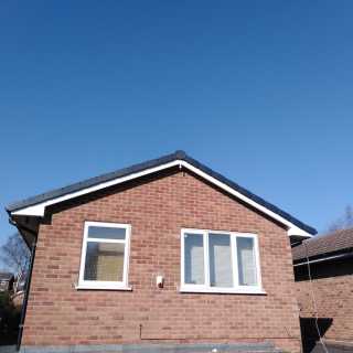 Wide Shot of Fascia after completion
